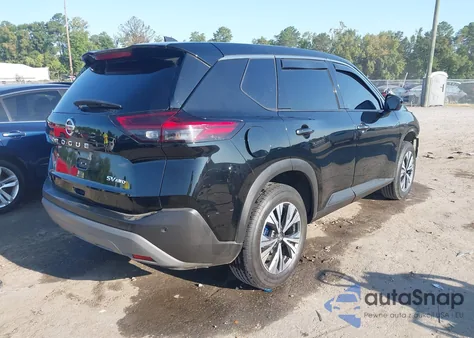 2021 Nissan Rogue Sv Intelligent Awd from USA, damaged, VIN 5N1AT3BB1MC792607